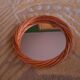 Vintage rattan mirror