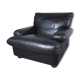 Vintage leather club chair