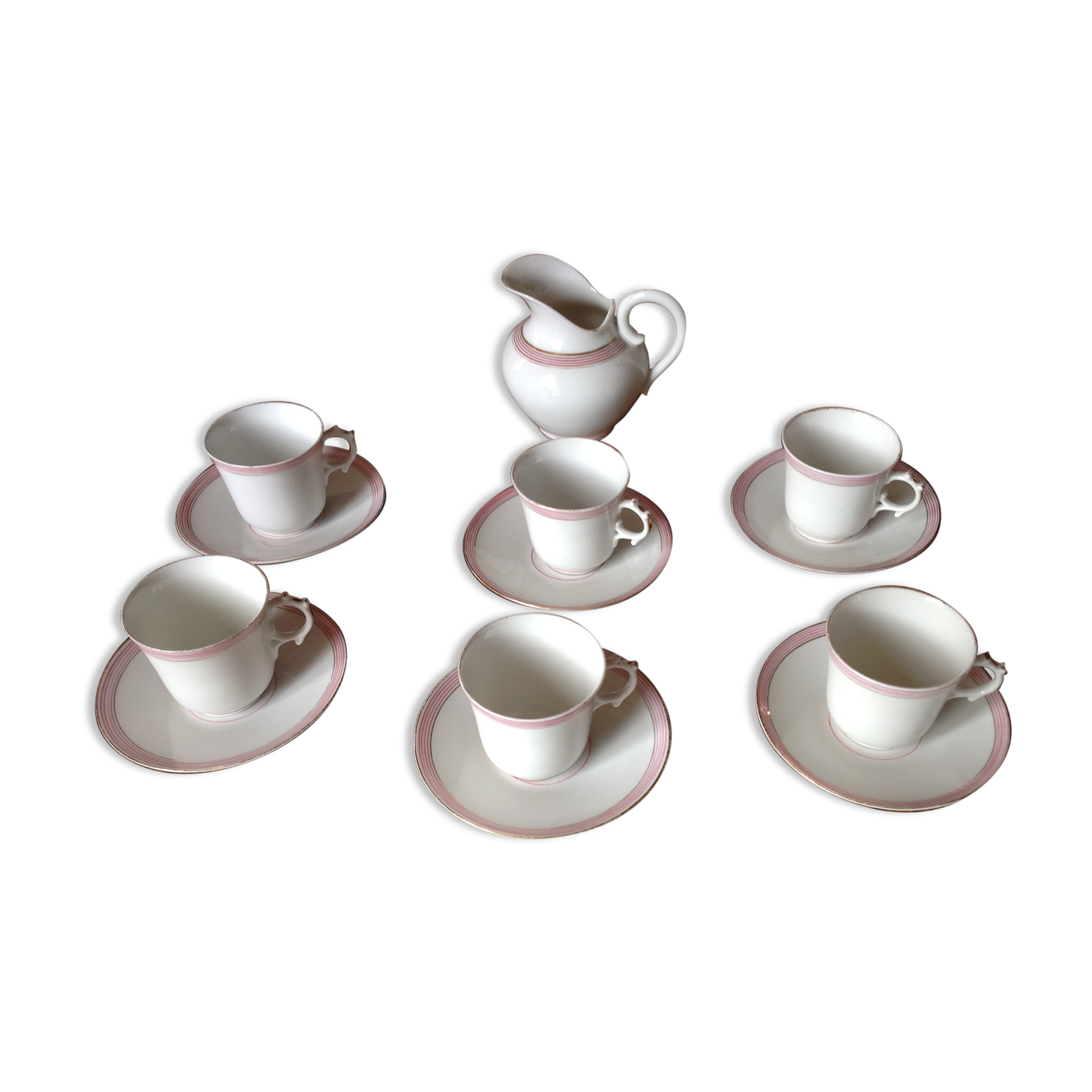 Porcelain coffee service, Napoleon III period