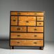 Campaign chest of drawers 19th century