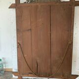 Louis XVI style mirror in wood and patinated stucco XX century 105 X  75cm