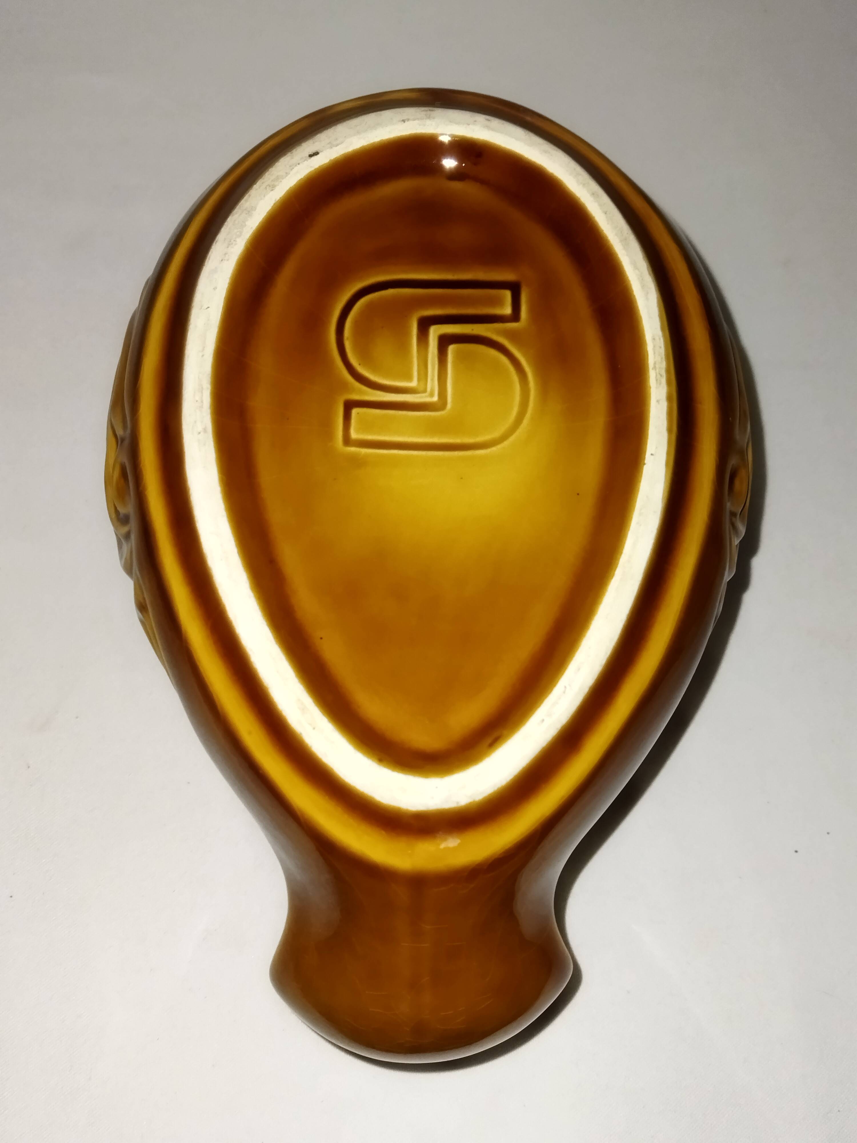 Vintage zoomorphic table pitcher sarreguemines