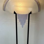Murano Post-Modern Floor Lamp att. To Mazzega, Italy, 1980s