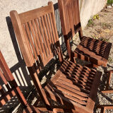 Teak chairs