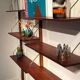 Vintage Scandinavian "Alva" library in teak