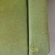 Fauteuil vintage style scandinave tissu vert