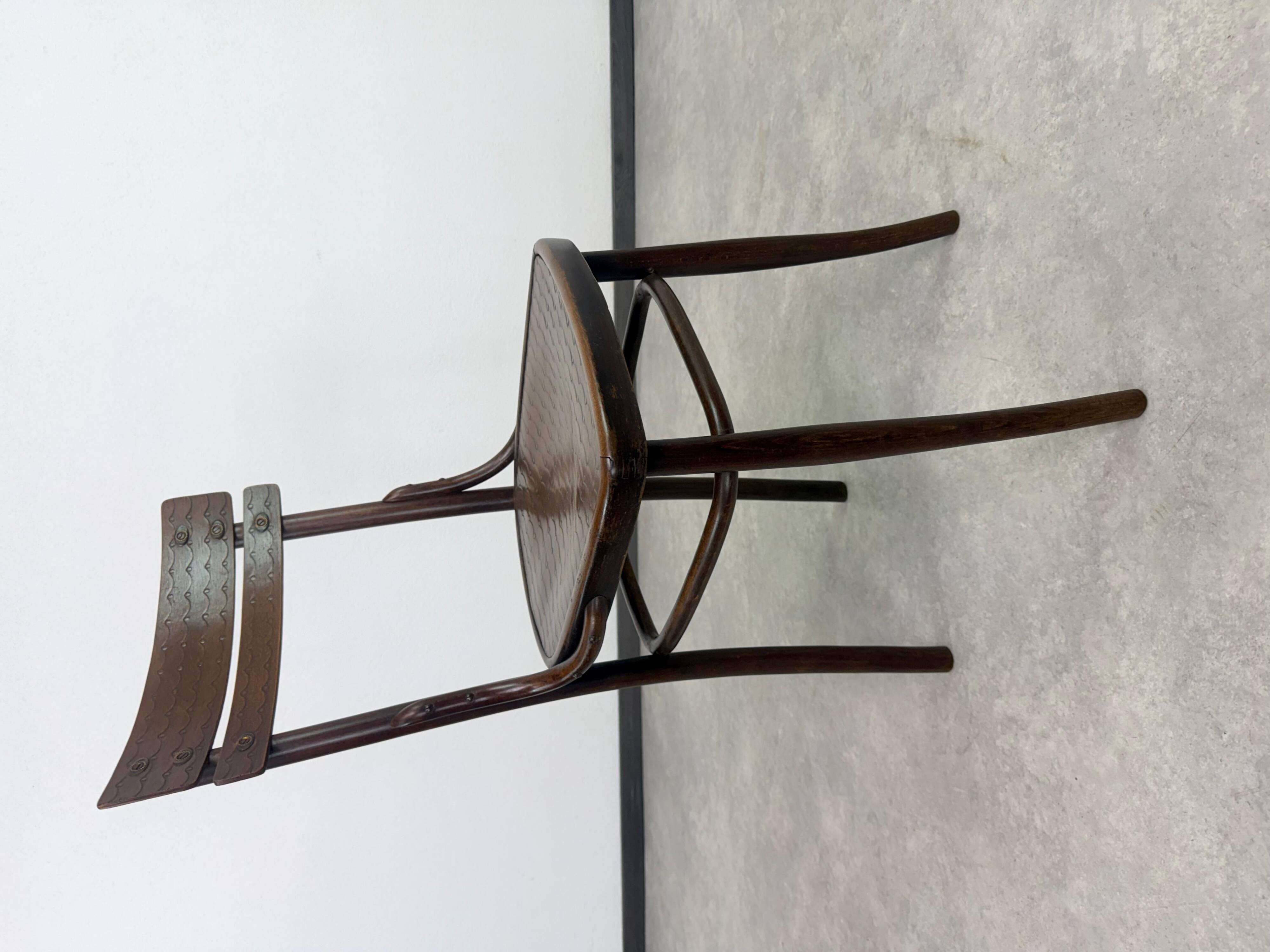 Set of 2 dining chairs by J&J Kohn