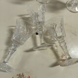 6 Saint Louis liquor glasses