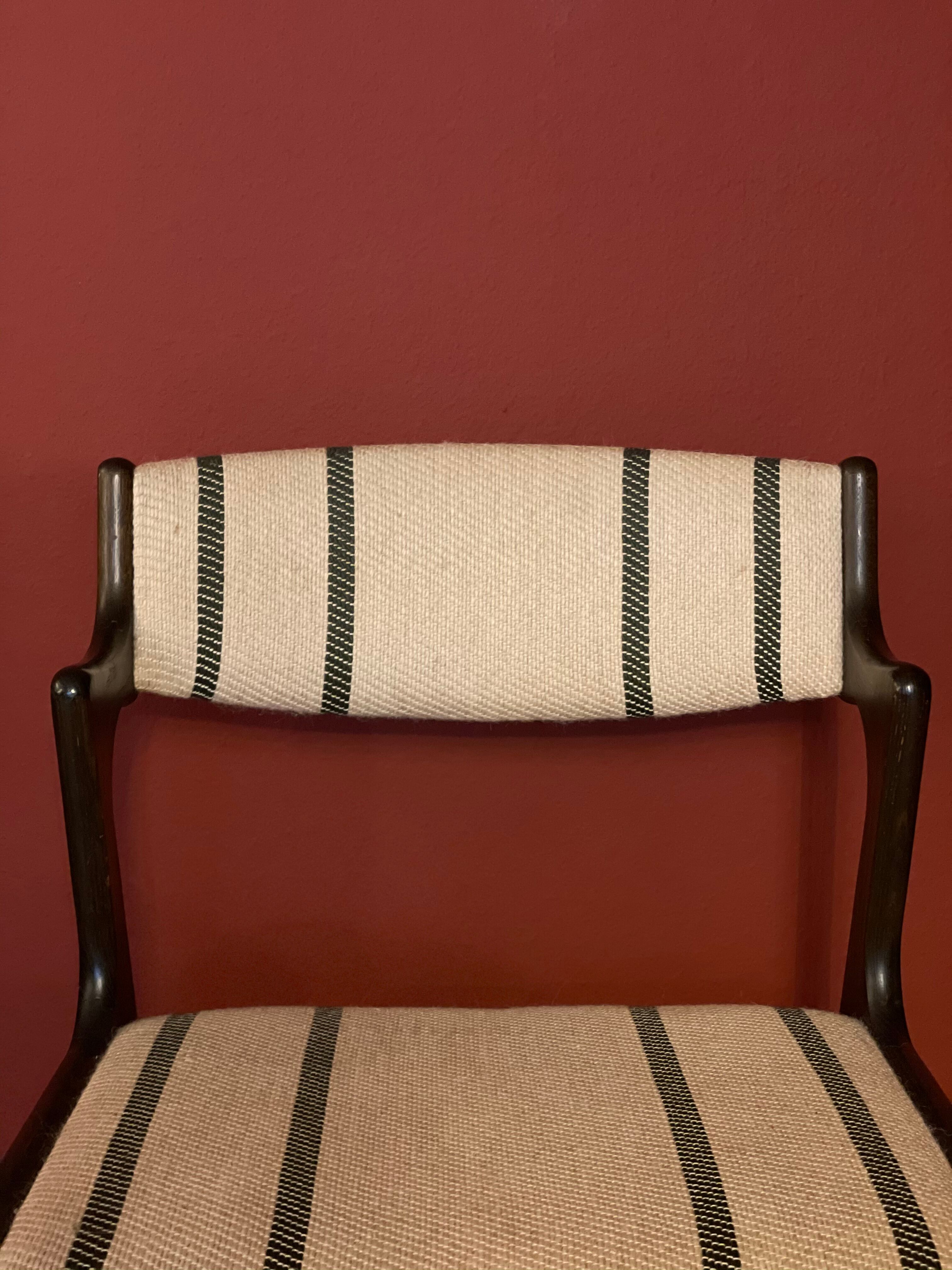 Danish midcentury dining chair by Kai Kristiansen, 1960s