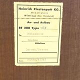 Buffet vintage en teck de Heinrich Riestenpatt, années 1960