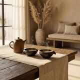 Duo of terracotta cups Kânâh — “Breath of Earth”