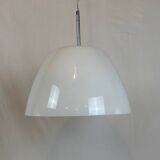 Swedish opaline pendant light from the 1980s