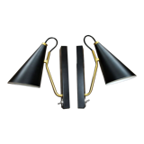 Pair of modernist sconces