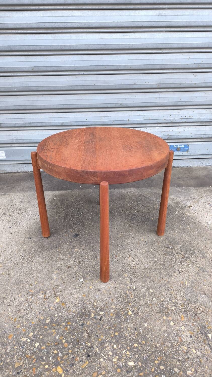Table basse vintage en teck par Jens Qvistgaard, Danemark 1960