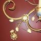 Large seven-light wall light, attributed to Maison Baguès