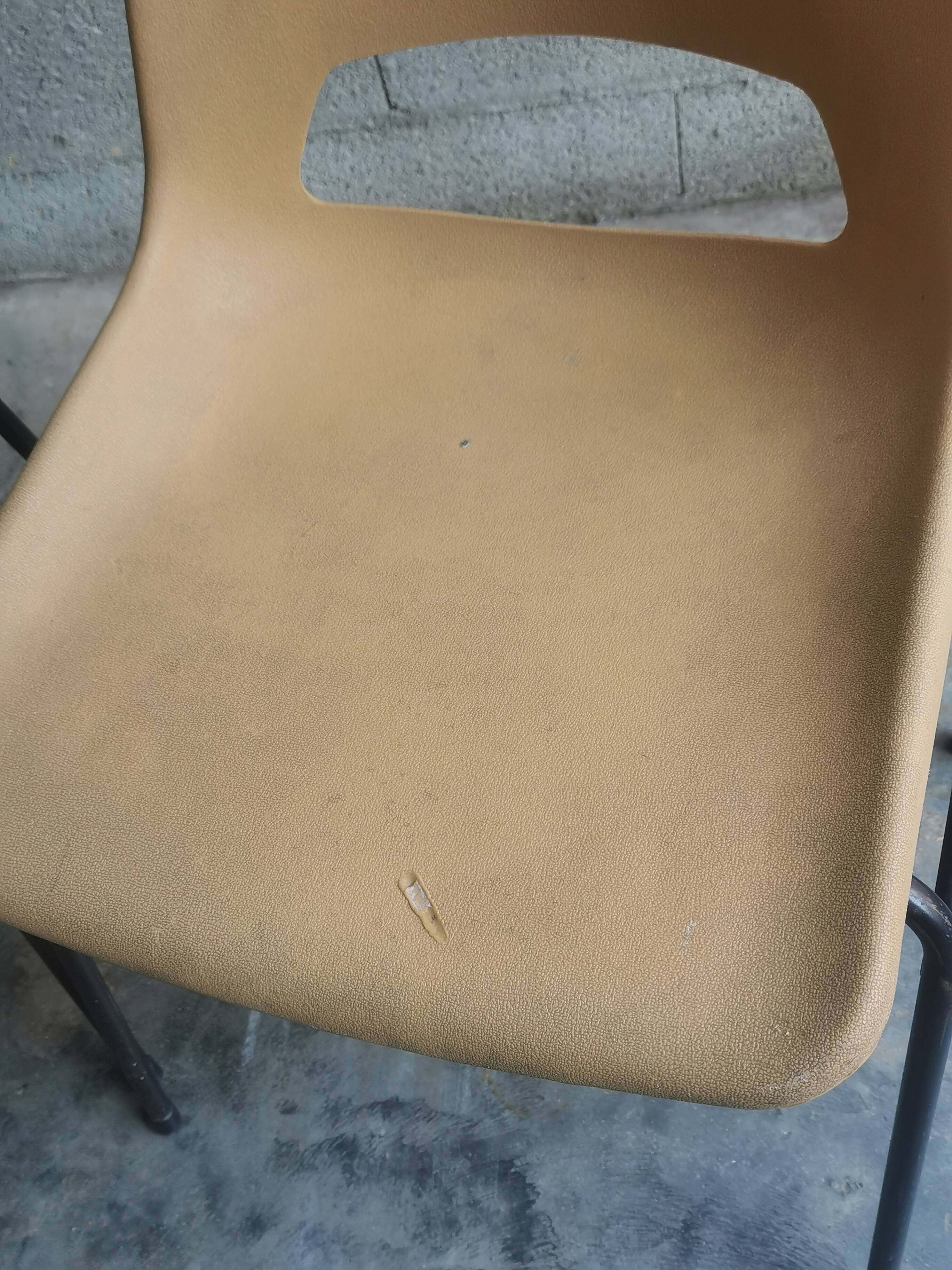 Set of 3 vintage “grofillex” chairs