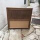 Banc/coffre ancien en bois massif