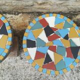 Mosaic stools