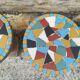 Mosaic stools