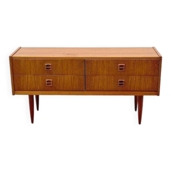 Enfilade de style scandinave en teck, France 1960
