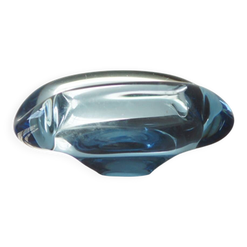 Bol en verre design Per Lütken pour Holmegaard, années 1950