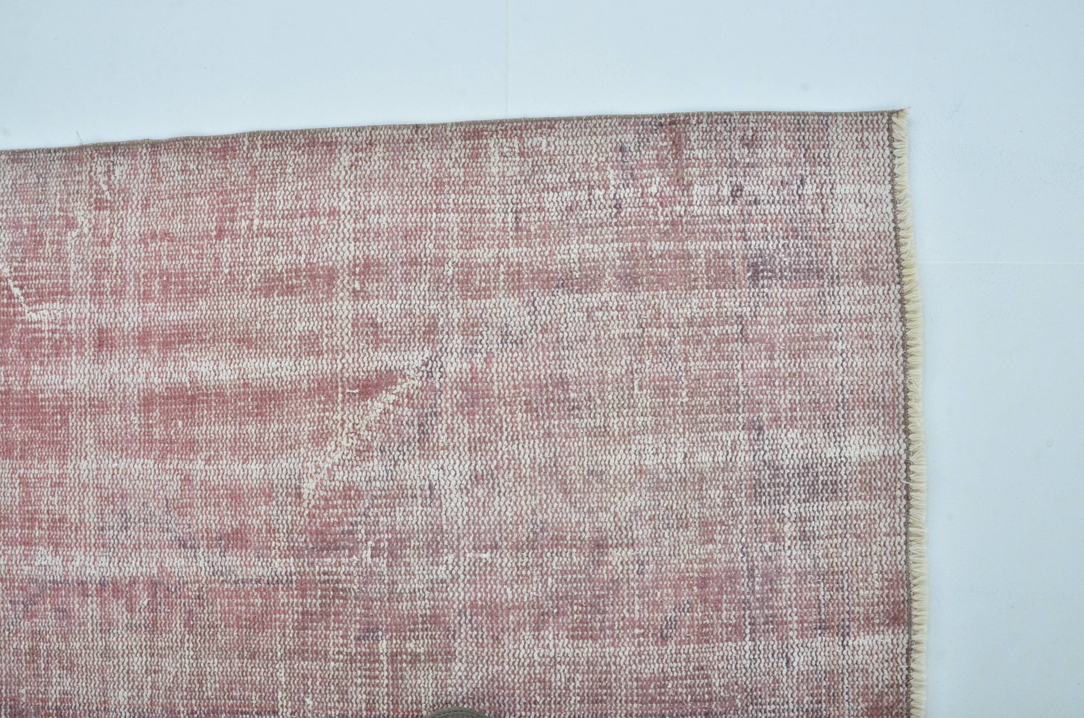 Pink Oushak Turkish Runner sku 3370