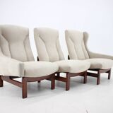 1970s modular three seater sofa by ton, czechoslovakia
