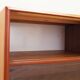 Buffet haut en teck, design danois, années 1970, production : Danemark
