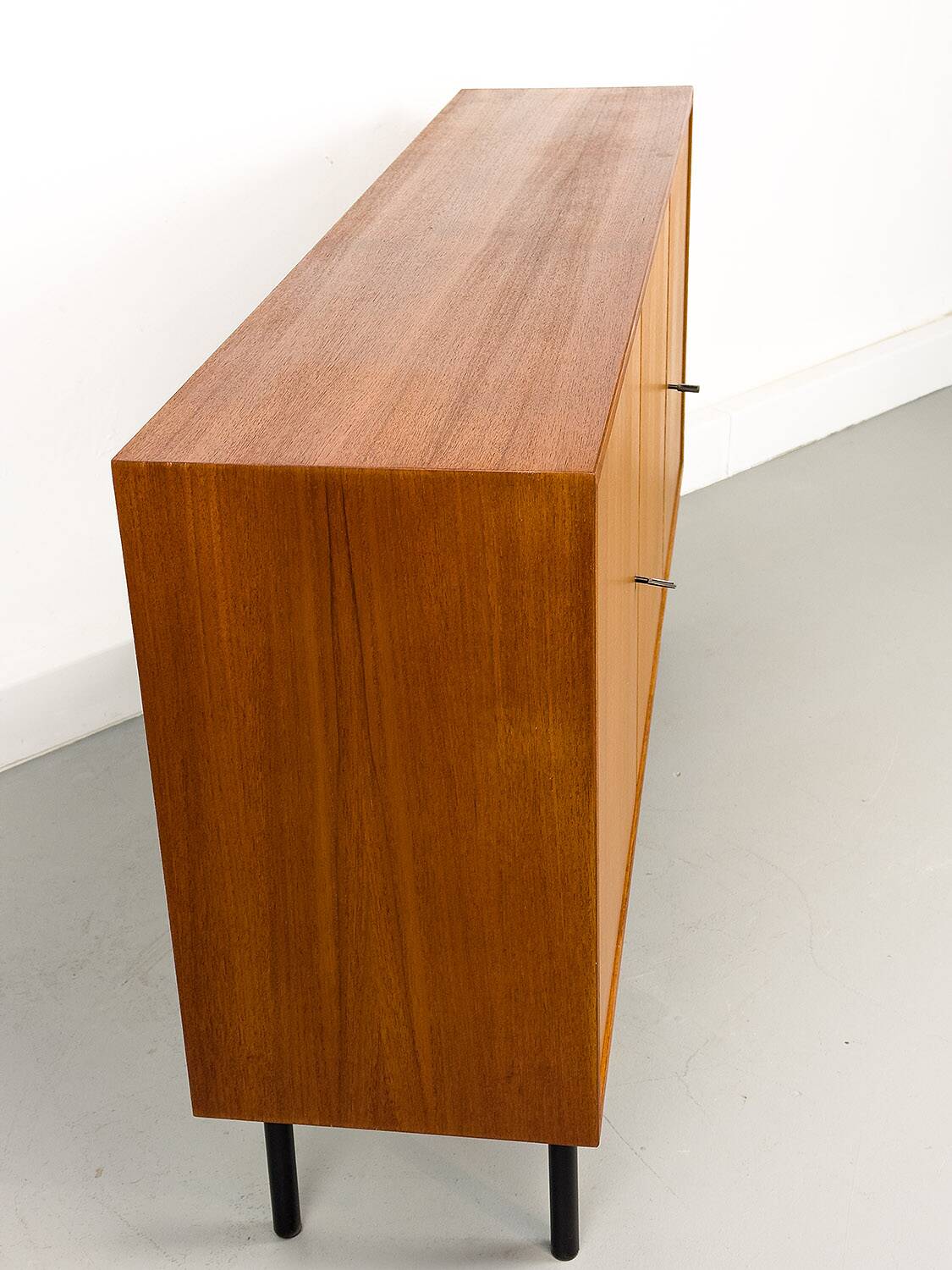 Vintage Sideboard in Teak by Heinrich Riestenpatt, 1960s