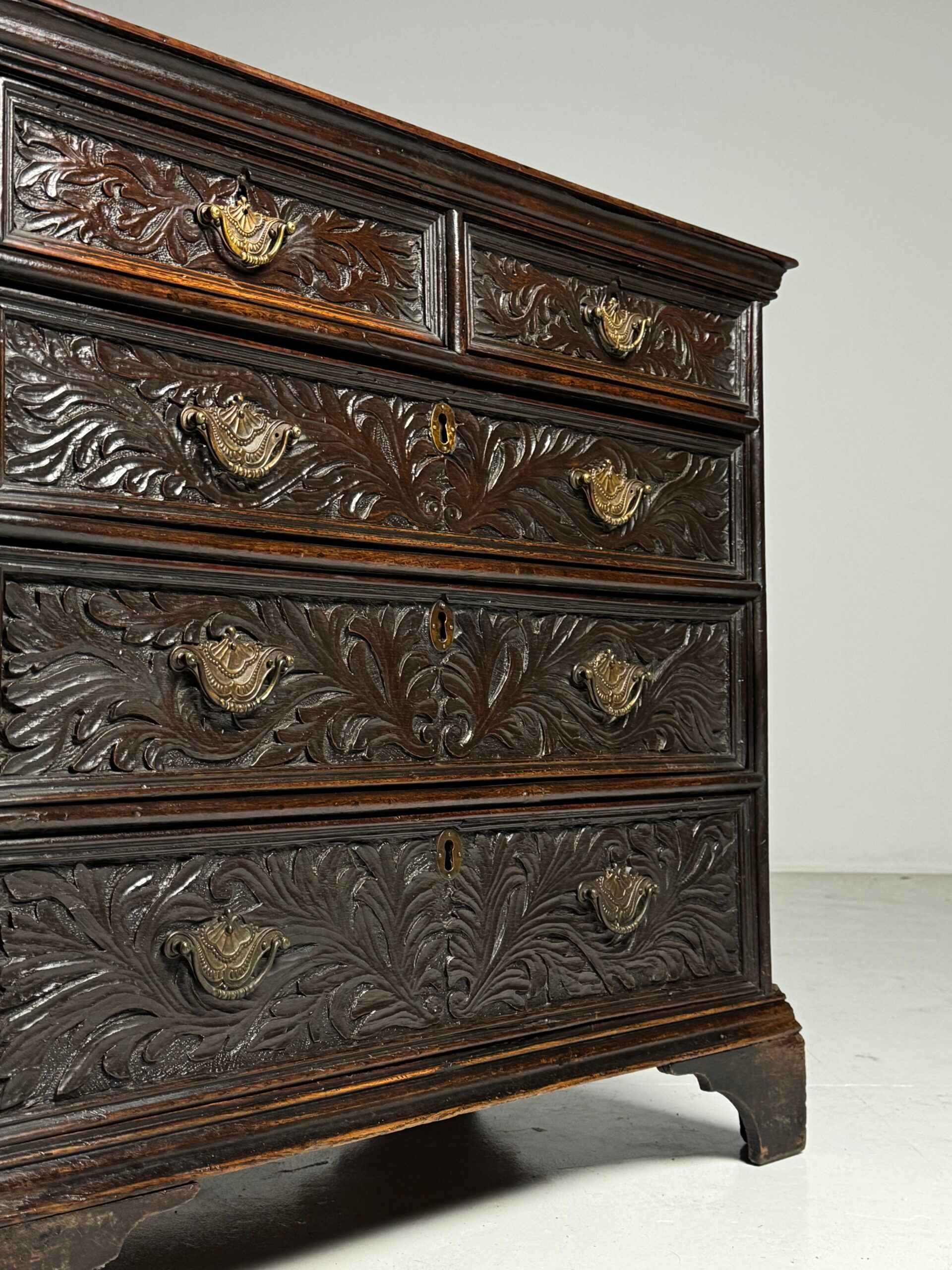 Commode anglaise du 19ème siècle