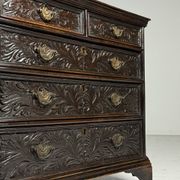 Commode anglaise du 19ème siècle