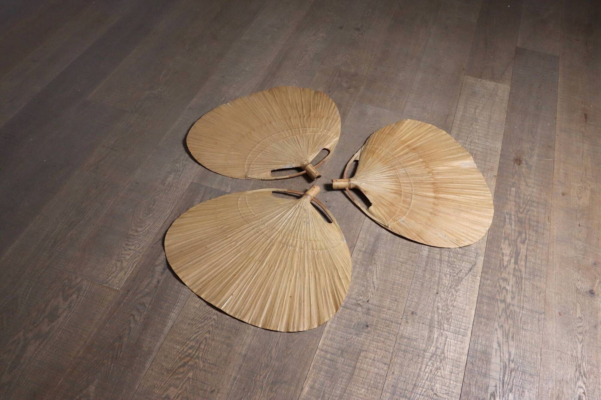 Hana I Chandelier, Uchiwa Series By Ingo Maurer For Design M, Germany, 1970s