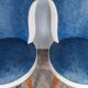 Pair of hairdresser chairs era art deco 1930
