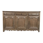 Buffet en chêne massif blanchi – 204 cm