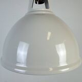 Vintage Industrial Beige Painted Pendant Lamp