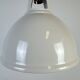 Vintage Industrial Beige Painted Pendant Lamp