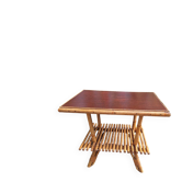 Table d'appoint rotin