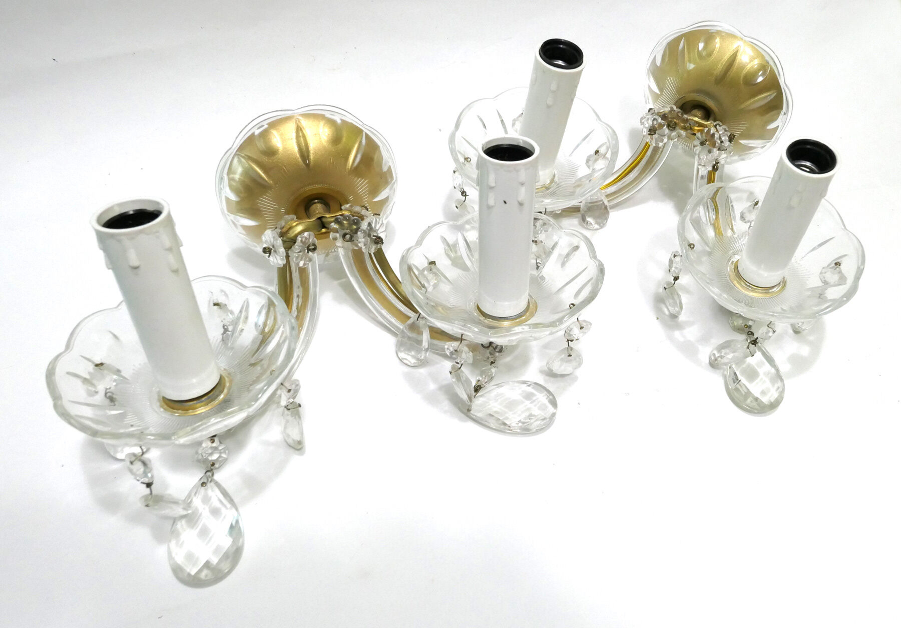 Pair of wall lamps