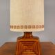 Ceramic table lamp germany lamp glazed ceramic, 60