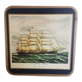 Dessous de verre Pimpernel bateaux anciens
