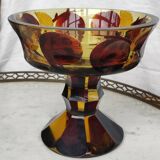 Old Bohemian Cut Crystal Cup