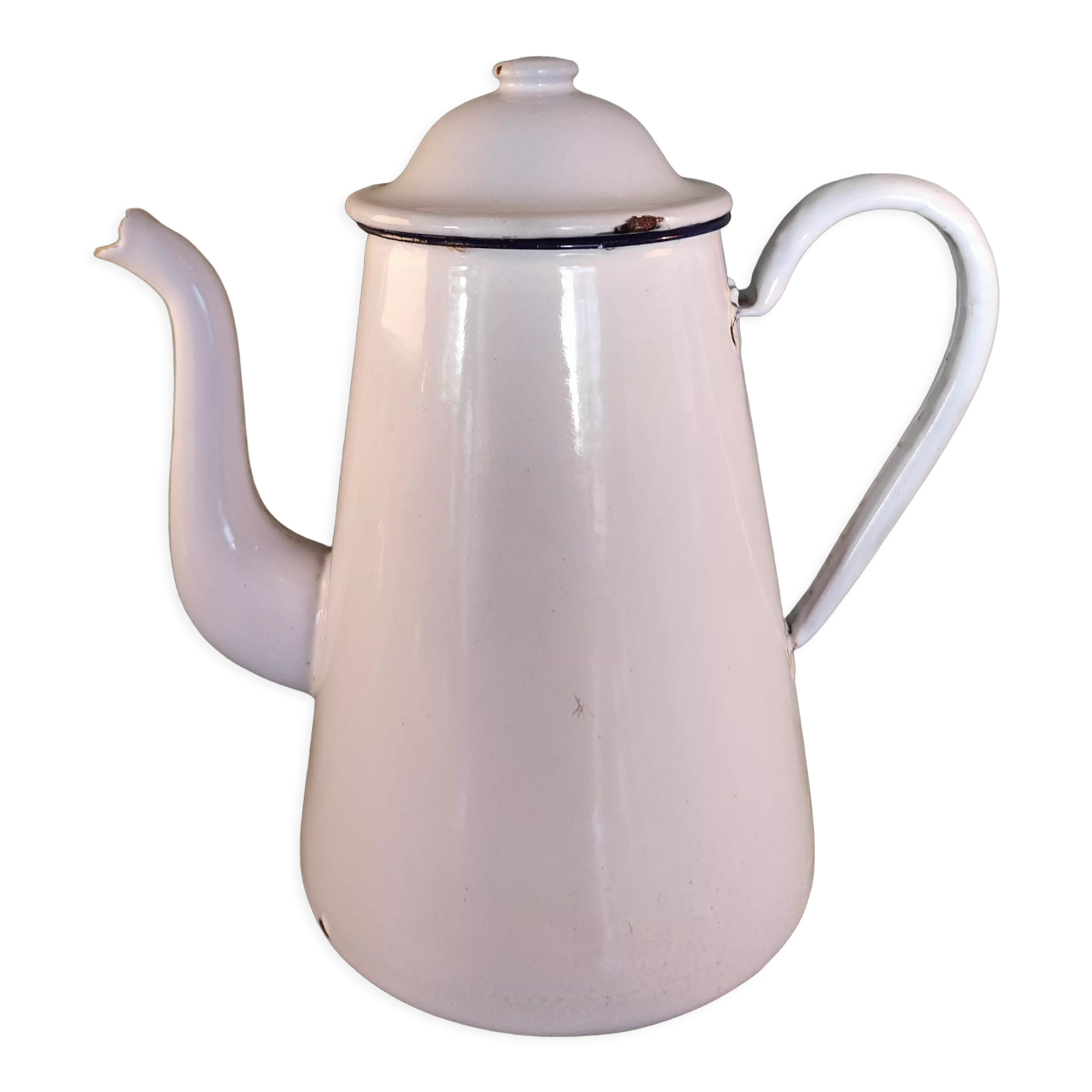 Enamelled coffee maker