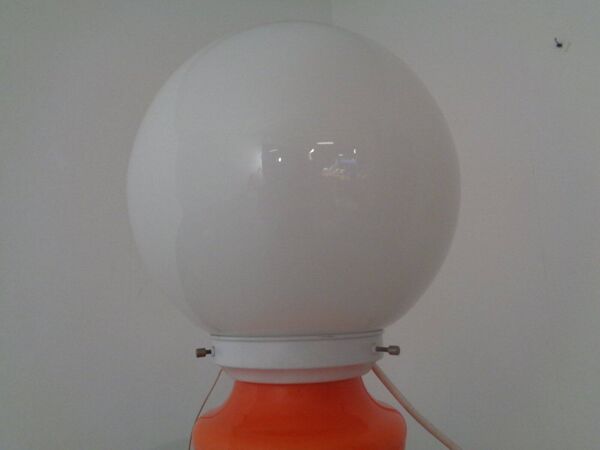 Italian Glass Standard Lamp, 1970s