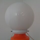 Italian glass standard lamp, 1970s