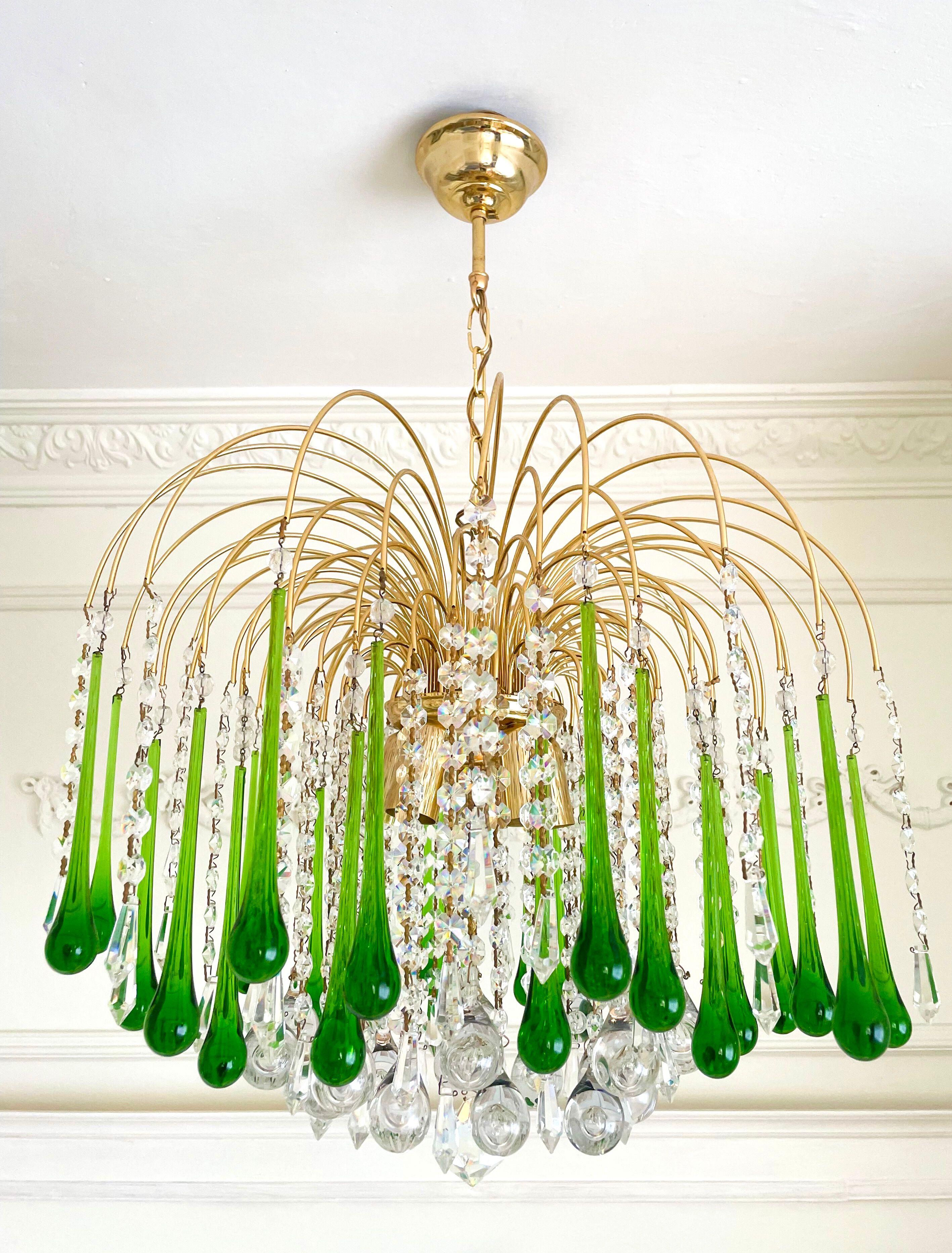 Murano Vintage Chandelier from the 1970s