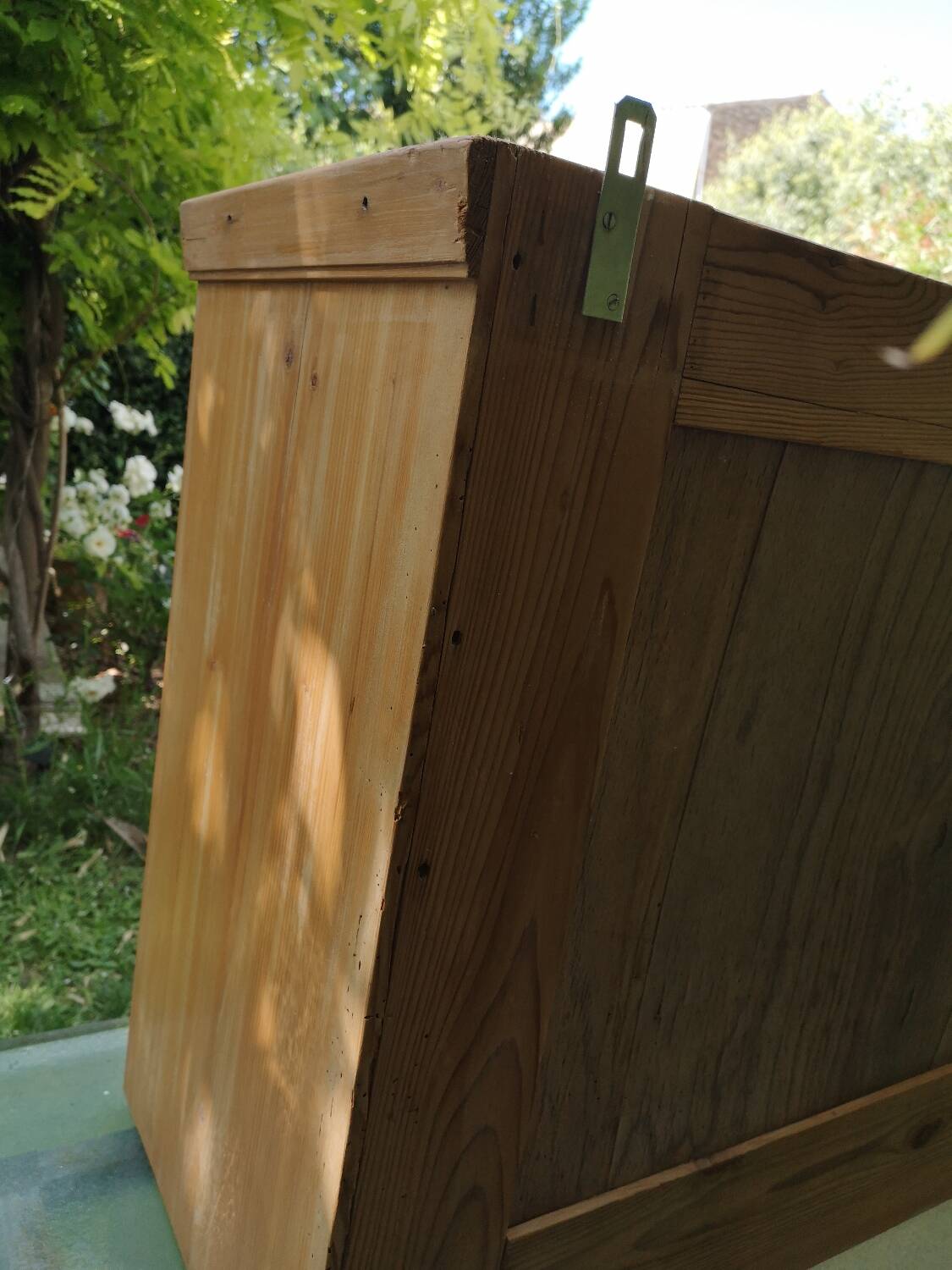 Tall unit, pine display case