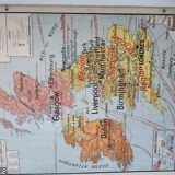Vidal lablache school wall map 28 and 28 bis