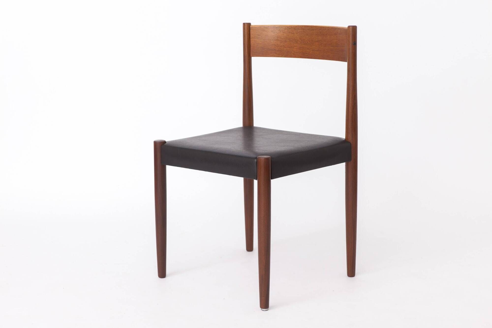 Set of 10 Poul M. Volther Teak Dining Chairs for Frem Røjle, Denmark, 1960s