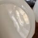 Old Lot Faience Plate Creil Montereau 19th Century Ivory Pearl Decor