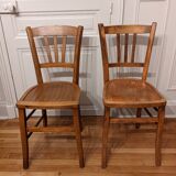 Pair of bistro chairs